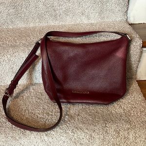 Burgundy Michael Kors purse